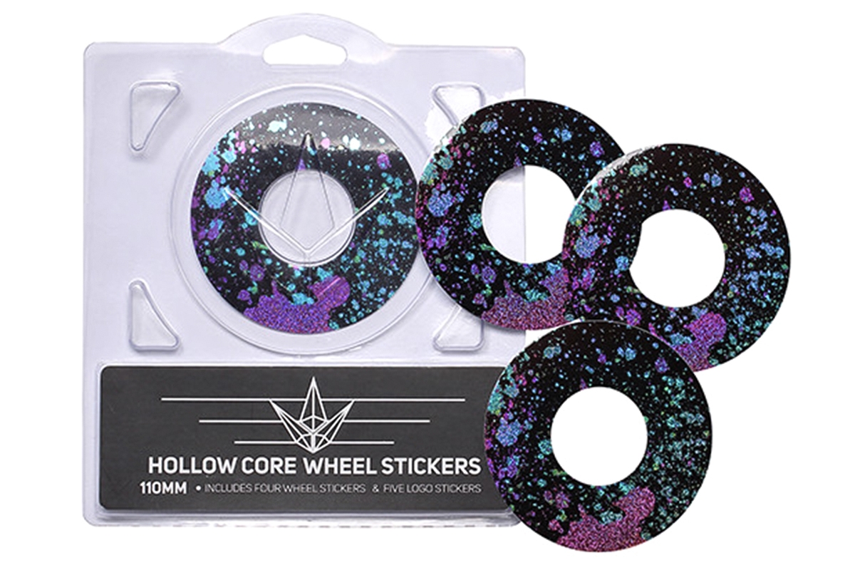 Wheel Stickers Blunt Splatter